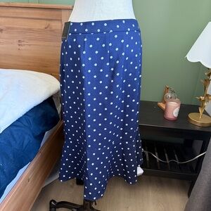 NWT Banana Republic Polka Dot Skirt